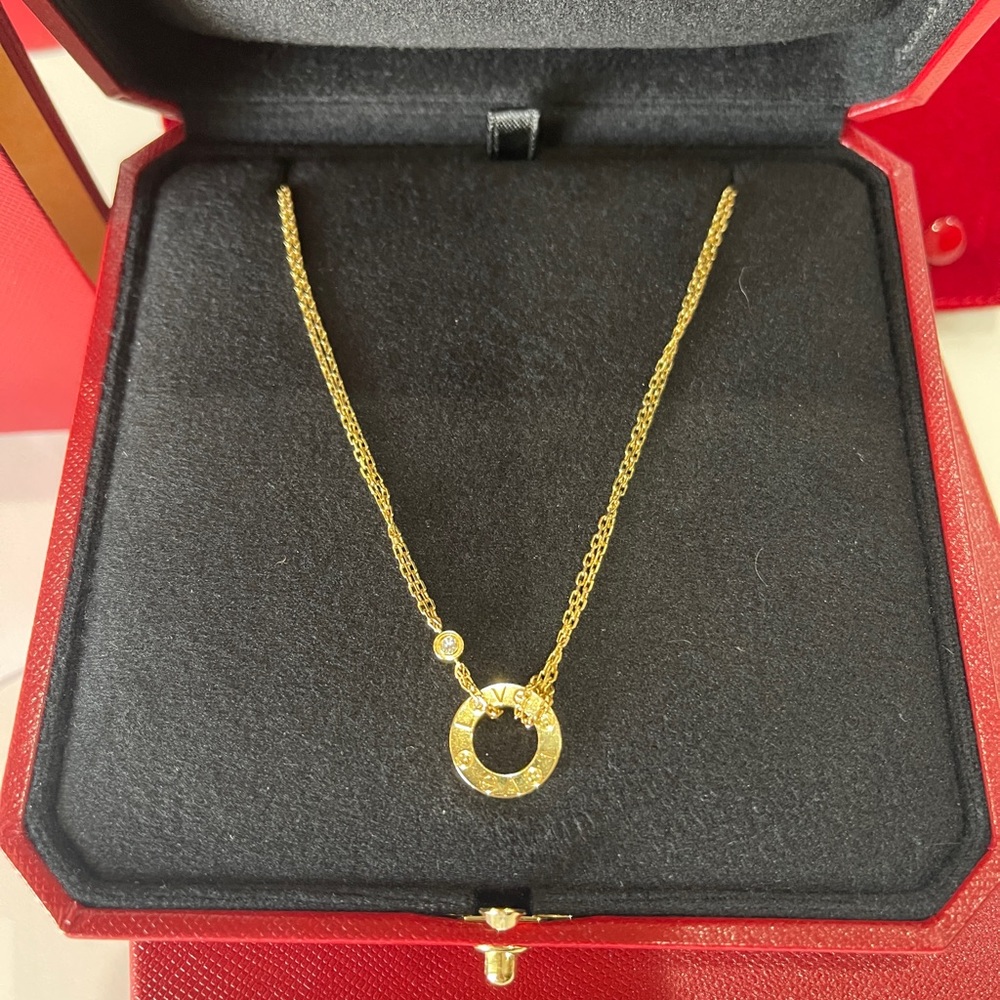 Cartier
LOVE NECKLACE, 2 DIAMONDS